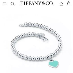 Tiffany & Co. Silver Beaded Bracelet